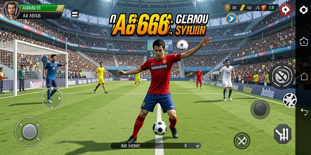Screenshot gameplay AA666 yang menunjukkan aksi seru olahraga.