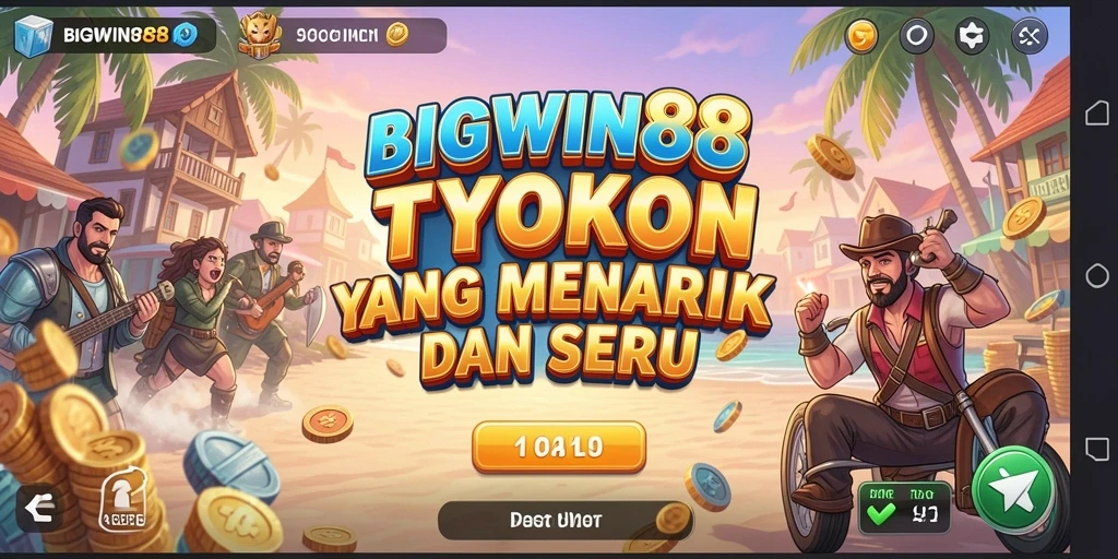 Screenshot menampilkan momen seru dalam gameplay Tycoon.