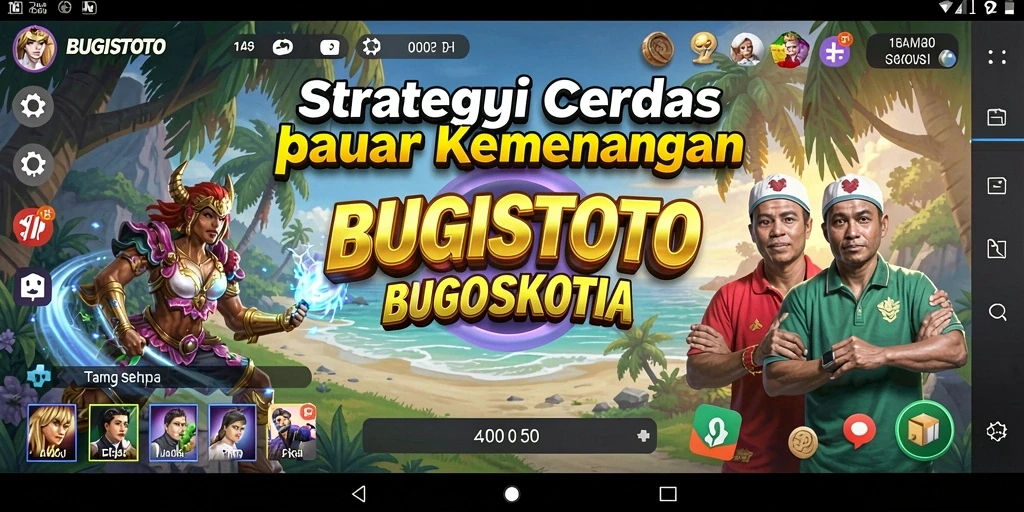 Tangkapan layar BUGISTOTO menampilkan gameplay strategis yang mendebarkan.