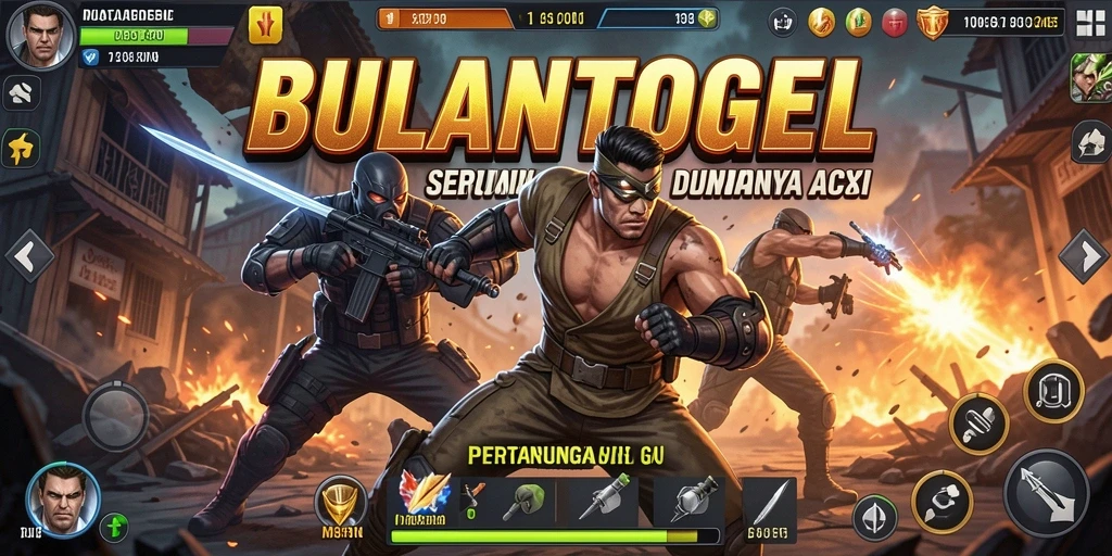Tampilan gameplay BULANTOGEL yang mendebarkan dan penuh aksi.