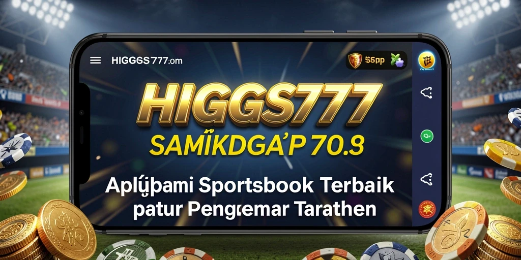 Tampilan antarmuka HIGGS777 saat melakukan taruhan olahraga secara live.