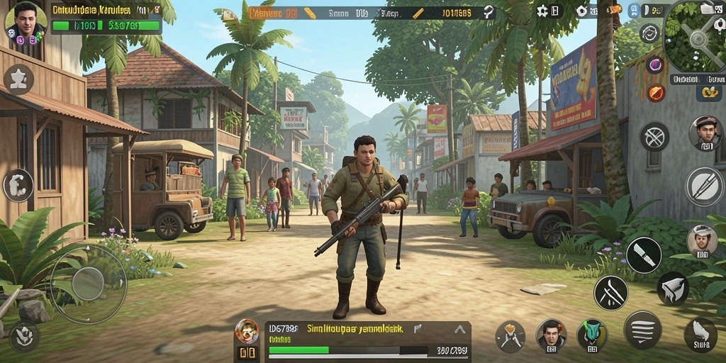 Gameplay interaktif dan menarik dari ID6788 dalam simulasi kehidupan.
