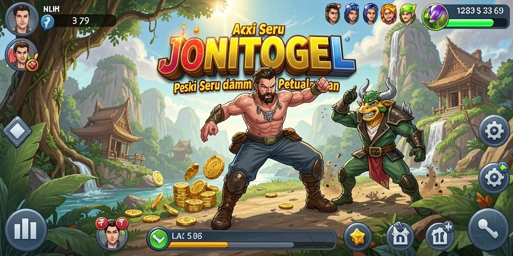 Tangkapan layar dari gameplay seru JONITOGEL dengan aksi mendebarkan.