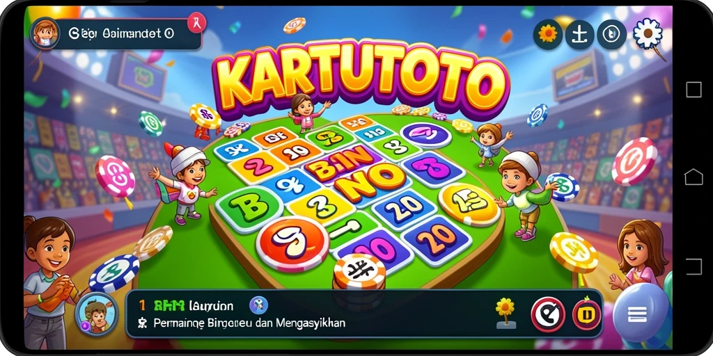 Tampilan gameplay KARTUTOTO yang menarik dan mendebarkan.