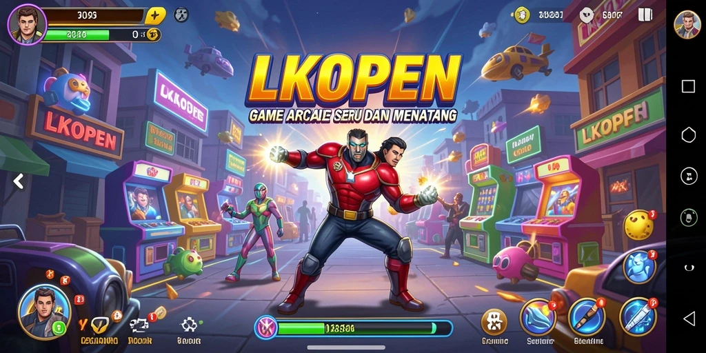 Tampilan gameplay LKOPEN yang menarik dan penuh aksi.