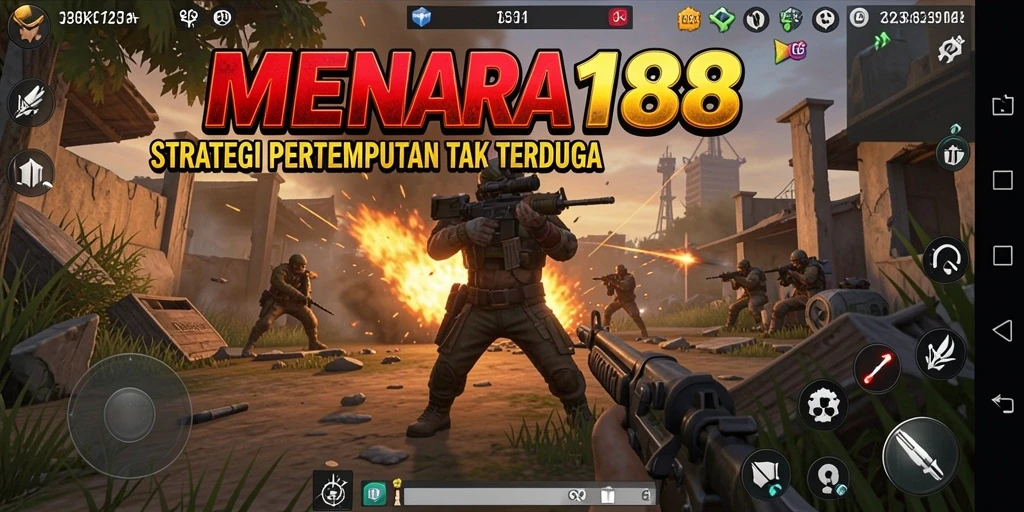 Tampilan menarik dari gameplay strategi MENARA188 dengan aksi yang mendebarkan.