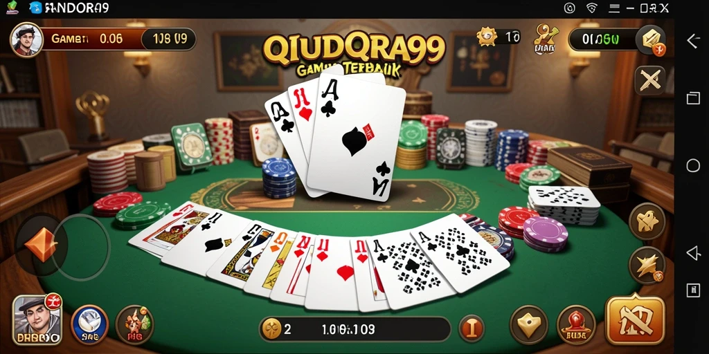 Tampilan menarik permainan QiuQiu di PANDORA99.