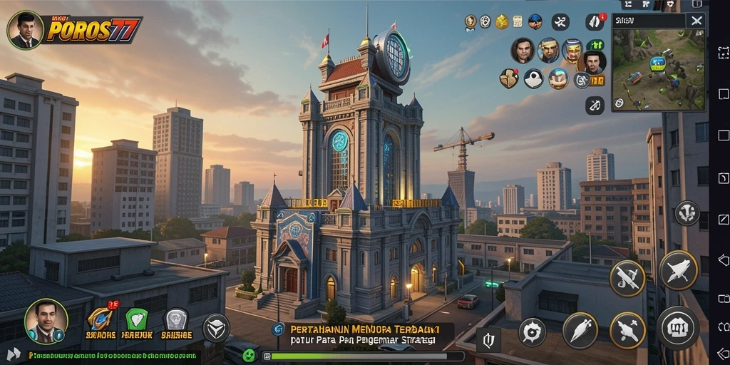 Tampilan gameplay POROS77 yang mendebarkan dan menantang.