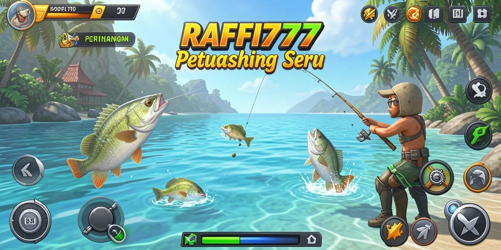 Tampilan gameplay menarik dari RAFFI777 dengan grafis memukau.