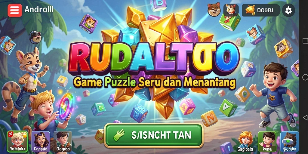 Tampilan gameplay menarik dari RUDALTOTO yang menantang.