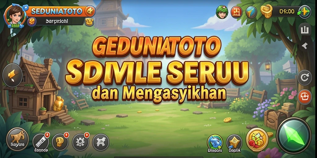 Tampilan gameplay SEDUNIATOTO yang mengasyikkan dan santai.