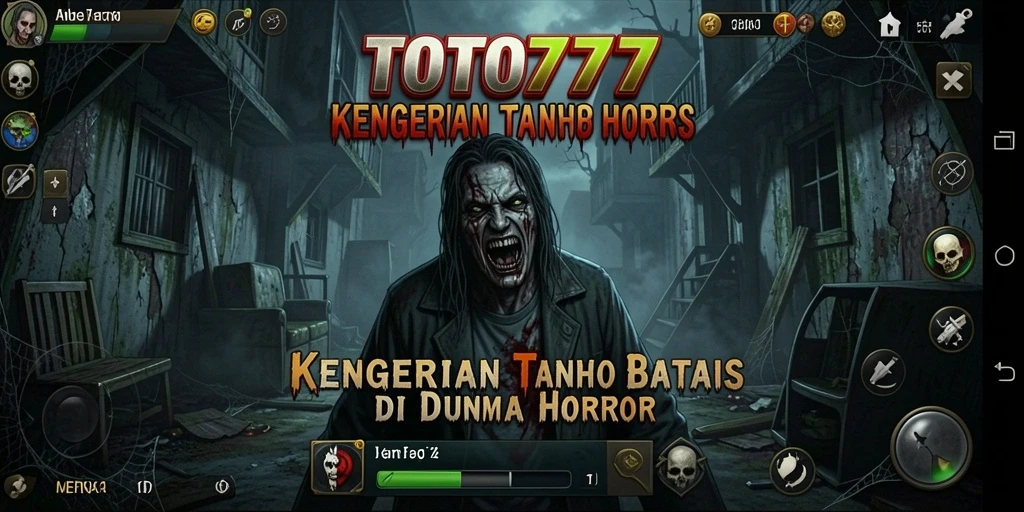 Screenshot gameplay TOTO777 menunjukkan kengerian dan ketegangan yang menegangkan.