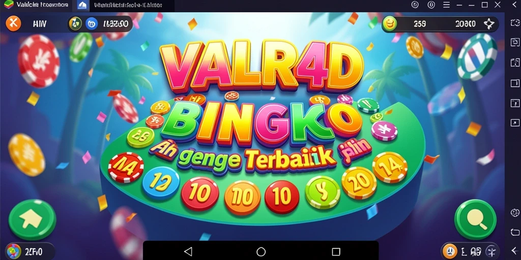 Tampilan gameplay seru dan interaktif pada VALIR4D di Bingo.